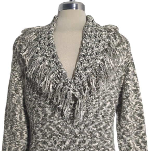 SPANNER Grey and white Sweater Size M - Picture 13 of 14